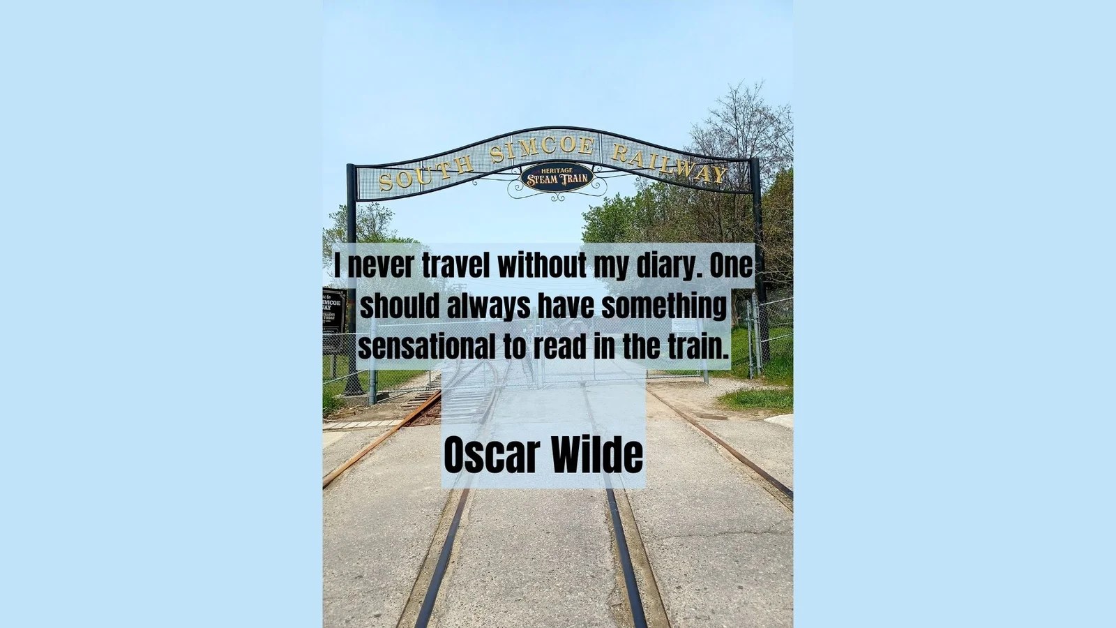 Mommy’s Day out : South Simcoe Railway excursion