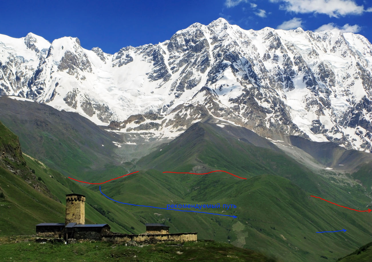 Сюда приезжают туристы со всего мира: Otchet O Puteshestvii Po Goram Svanetii Gruziya Letom 2014 Mkk Biblioteka Kavkaz Mountain Ru