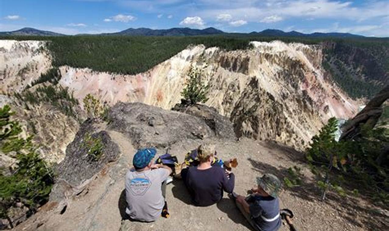 Best Hiking Guides Yellowstone National Park Trails Th 159 