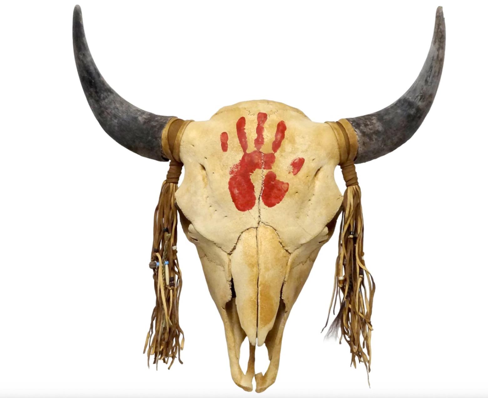 Palms On Buffalo Skull: With Maka Unci, We Are Never Alone