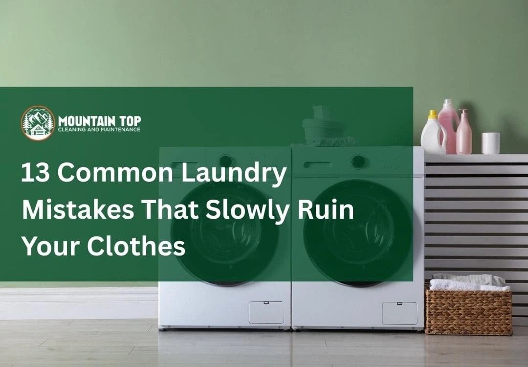 13 Common Laundry Mistakes That Slowly Ruin Your Clothes