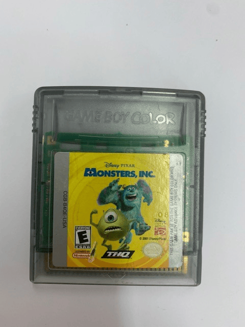 Monsters, Inc. - Nintendo Game Boy Color (Loose Cartridge)