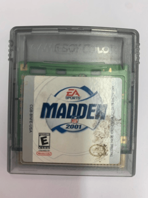 Madden NFL 2001 - Nintendo Game Boy Color (Loose Cartridge)