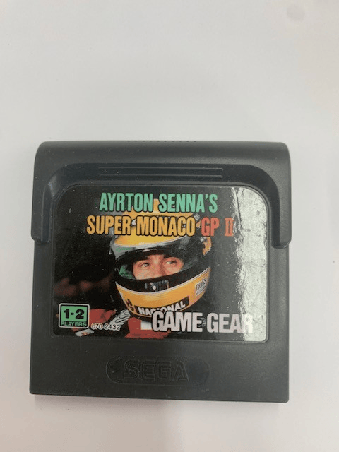 Ayrton Senna's Super Monaco GP II - Sega Game Gear (Loose Cartridge)