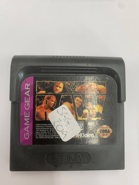 WWF Raw - Sega Game Gear (Loose Cartridge)