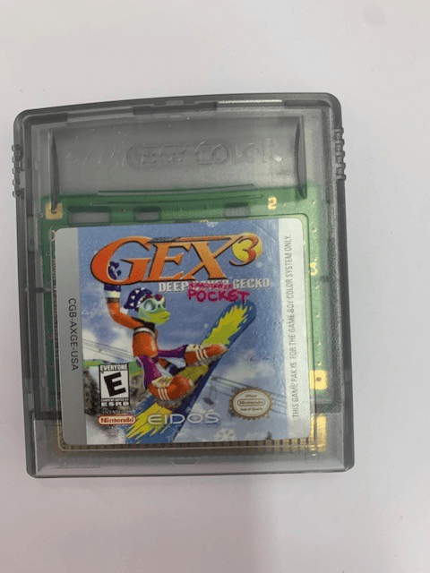 Gex 3: Deep Cover Gecko - Nintendo Game Boy Color (Loose Cartridge)