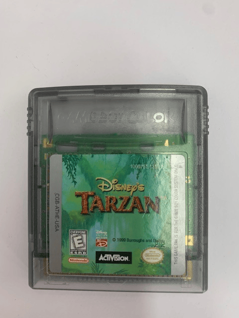 Disney's Tarzan - Nintendo Game Boy Color (Loose Cartridge)