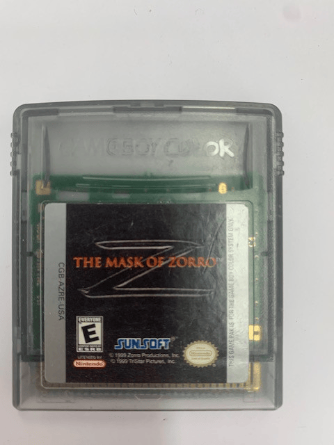 The Mask of Zorro - Nintendo Game Boy Color (Loose Cartridge)