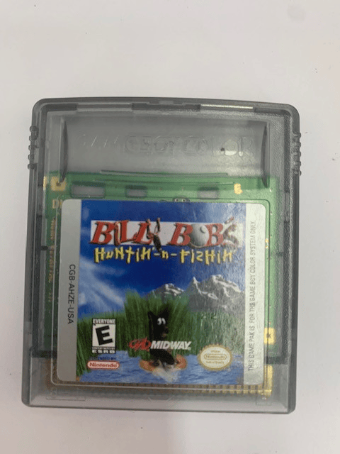 Billy Bob's Huntin' n Fishin' - Nintendo Game Boy Color (Loose Cartridge)