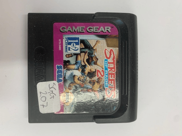 Streets of Rage 2 - Sega Game Gear (Loose Cartridge)
