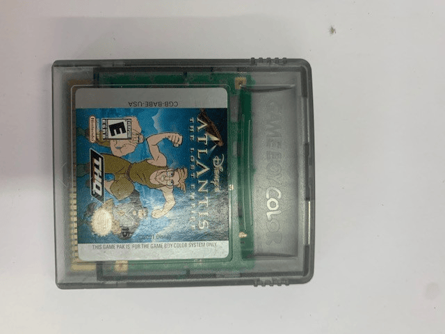 Disney's Atlantis: The Lost Empire - Nintendo Game Boy Color (Loose Cartridge)