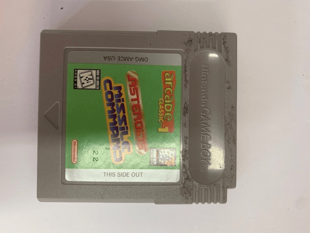 Arcade Classic No. 1: Asteroids / Missile Command - Nintendo Game Boy (Loose Cartridge)