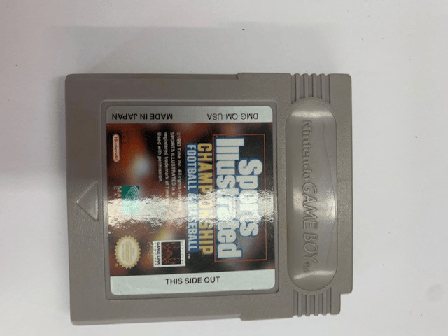 Sports Illustrated Championship Football & Baseball - Nintendo Game Boy (Loose Cartridge)