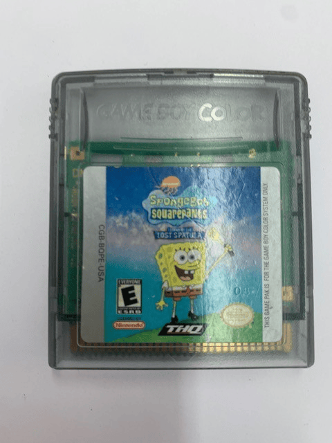 SpongeBob SquarePants: Legend of the Lost Spatula - Nintendo Game Boy Color (Loose Cartridge)