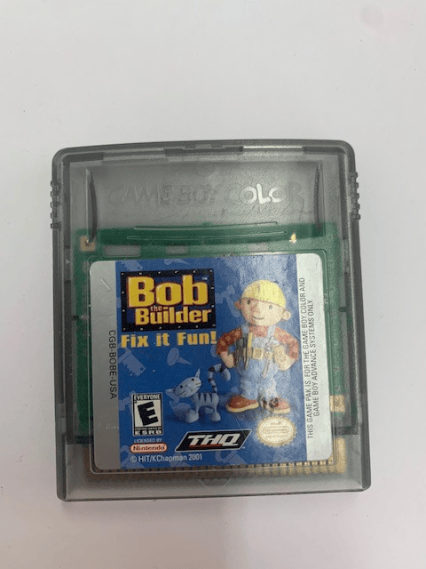 Bob the Builder: Fix it Fun! - Nintendo Game Boy Color (Loose Cartridge)