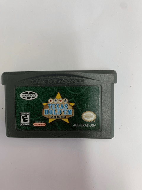 Texas Hold'em Poker - Nintendo Game Boy Advance (Loose Cartridge)