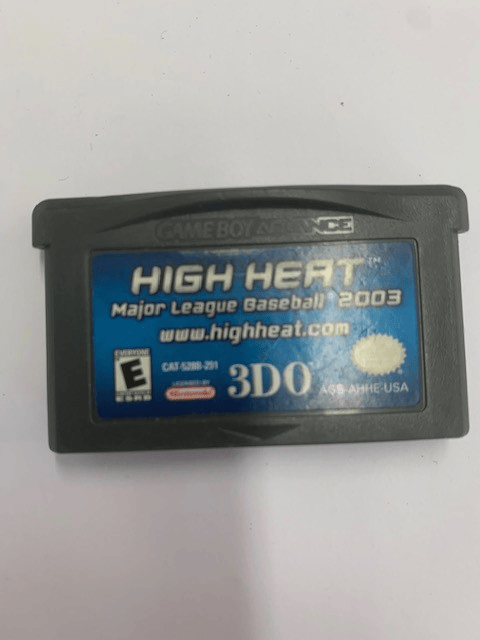 High Heat Major League Baseball 2003 - Nintendo Game Boy Advance (Loose Cartridge)