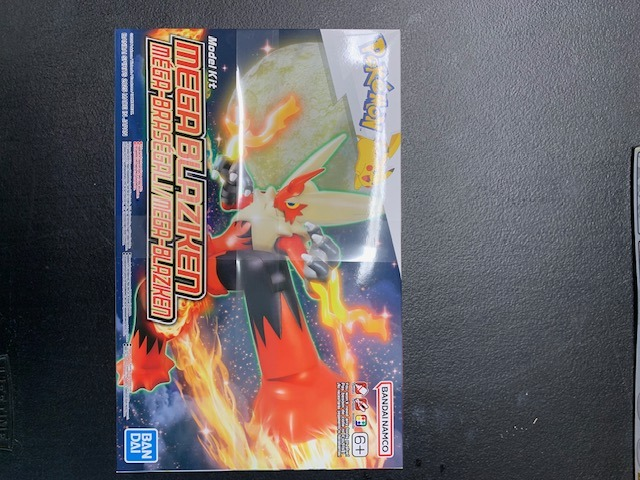 Bandai Spirits Pokemon Model Kit - Mega Blaziken - New Sealed