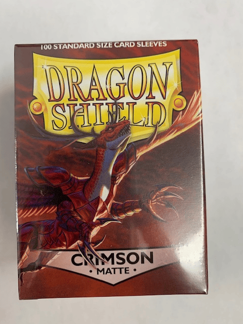 Dragon Shield Matte Crimson - 100ct Card Sleeves