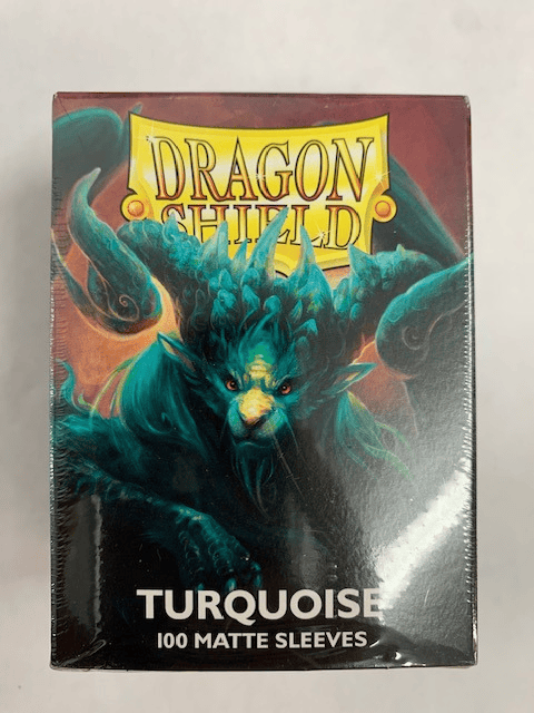 Dragon Shield Matte Turquoise - 100ct Card Sleeves