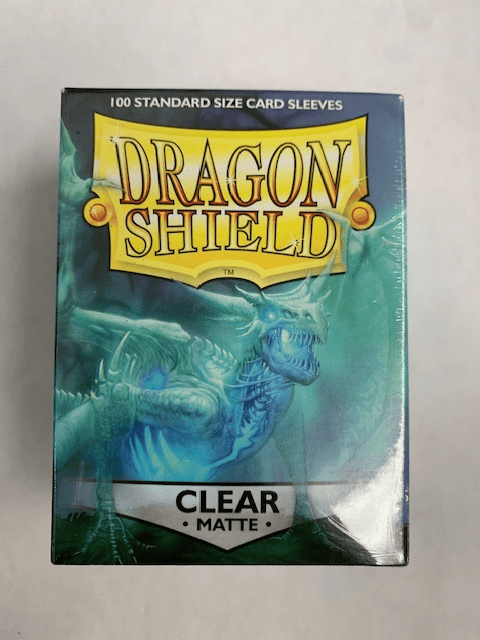Dragon Shield Matte Clear - 100ct Card Sleeves