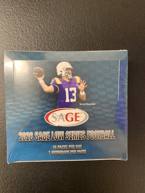 2026 Sage Low Series Football - Hobby Box