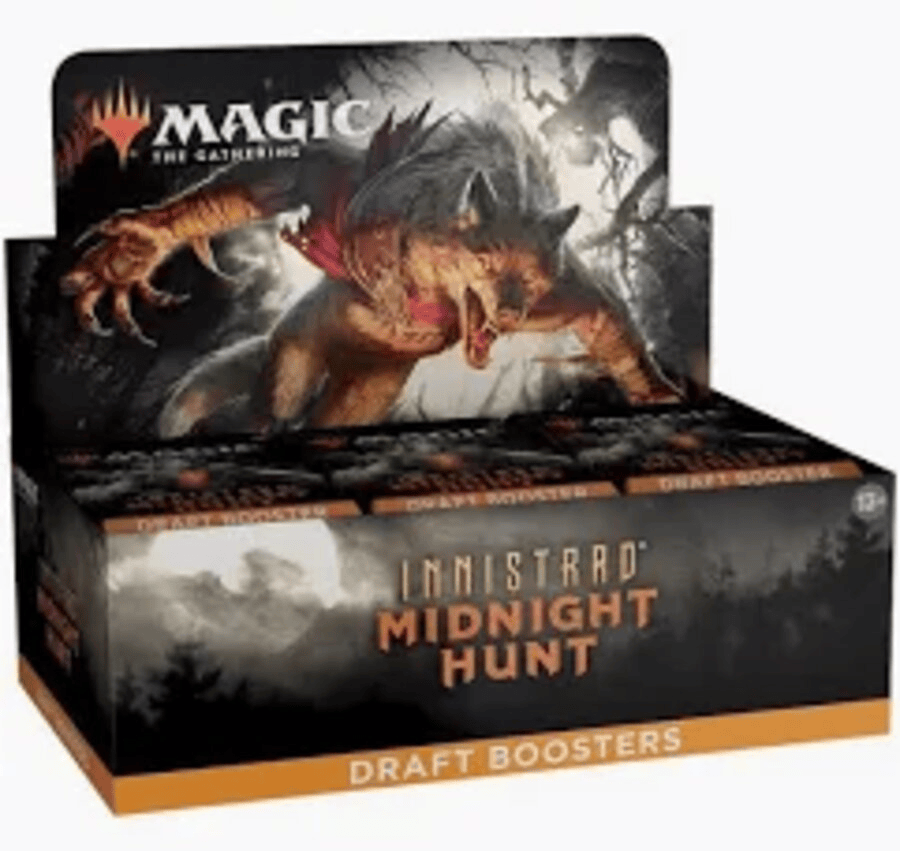 Magic: The Gathering Innistrad: Midnight Hunt Draft Booster Box - Sealed