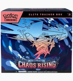 Pokemon Mega Evolution Chaos Rising Elite Trainer Box (ETB) - Sealed