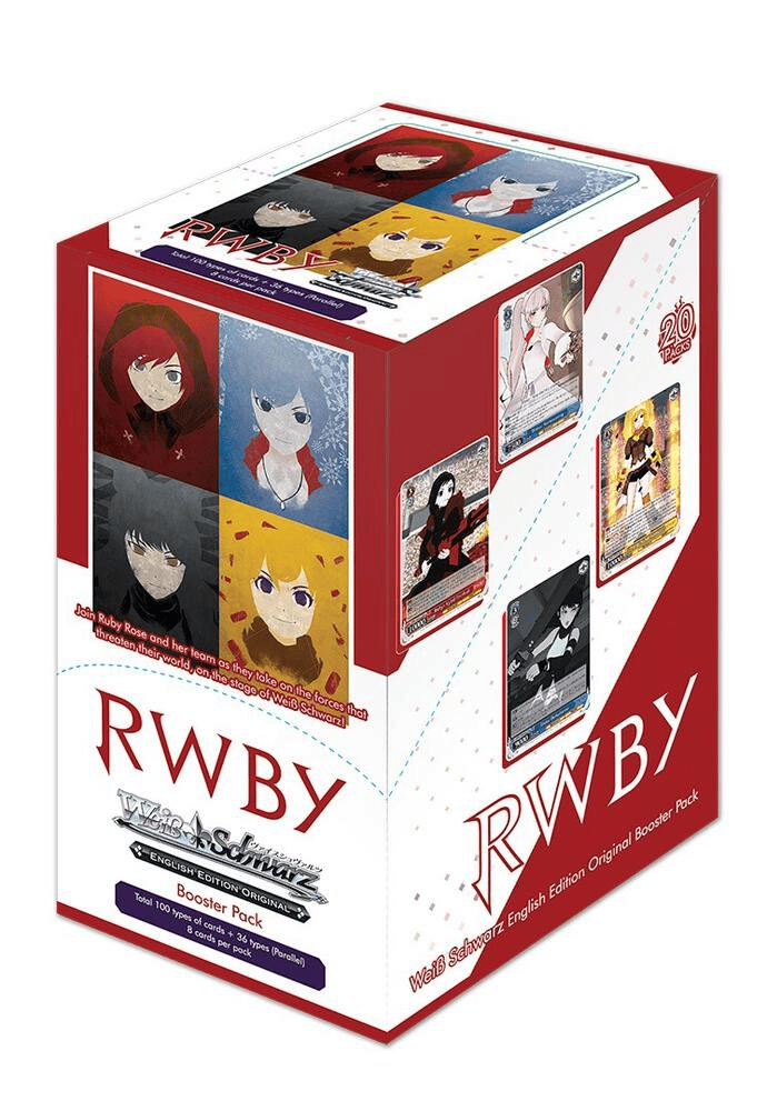 Weiss Schwarz RWBY English Edition Booster Box - Sealed