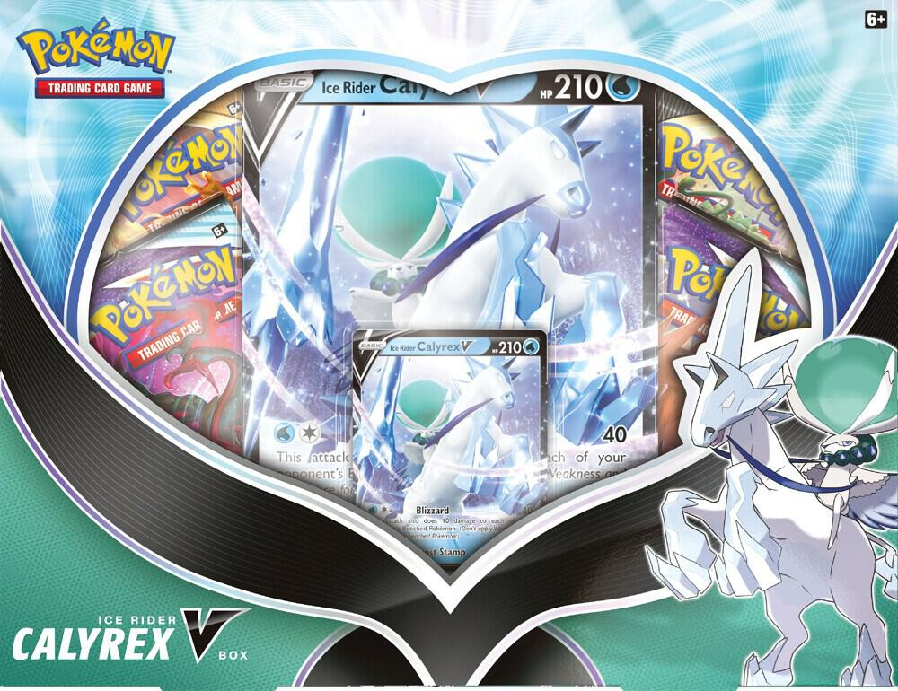 Pokémon TCG: Ice Rider Calyrex V Box