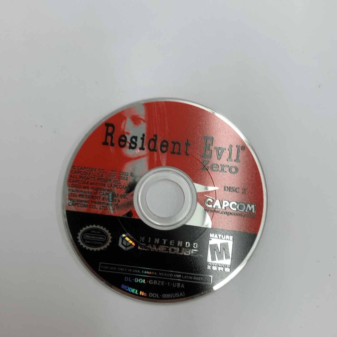 Resident Evil Zero - Nintendo GameCube - Disc Only (Replacement Case)