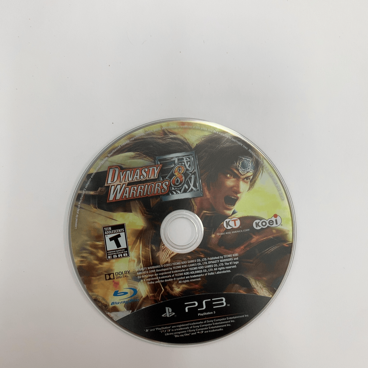 Dynasty Warriors 8 - PlayStation 3 (PS3) - Disc Only