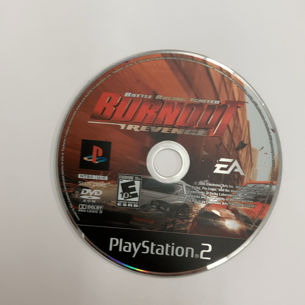 Burnout Revenge - PlayStation 2 (PS2) - Disc Only (Replacement Case)