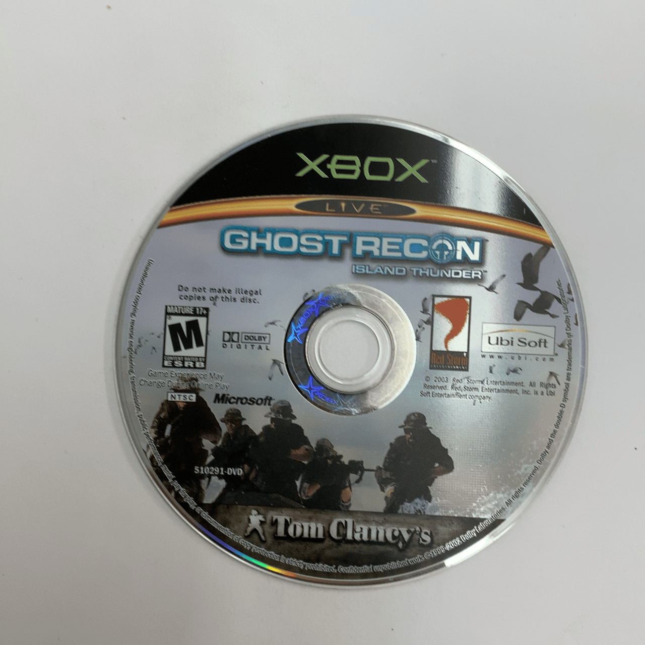 Tom Clancy's Ghost Recon Island Thunder - Xbox - Disc Only (Replacement Case)