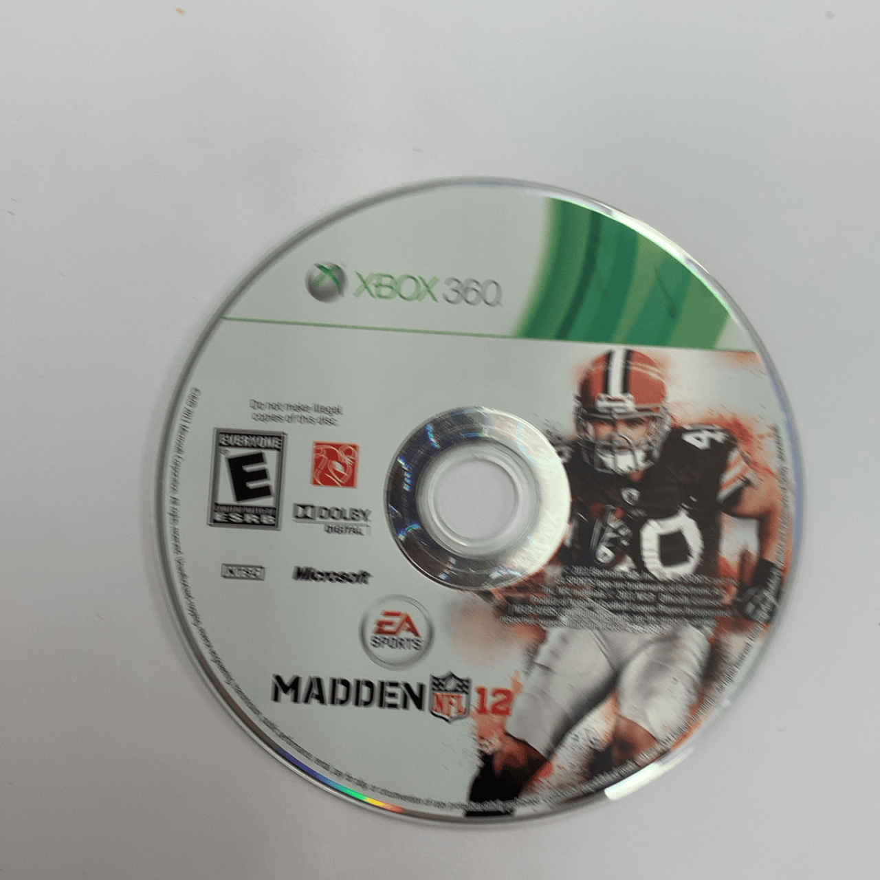Madden NFL 12 - Xbox 360 - Disc Only (Replacement Case)