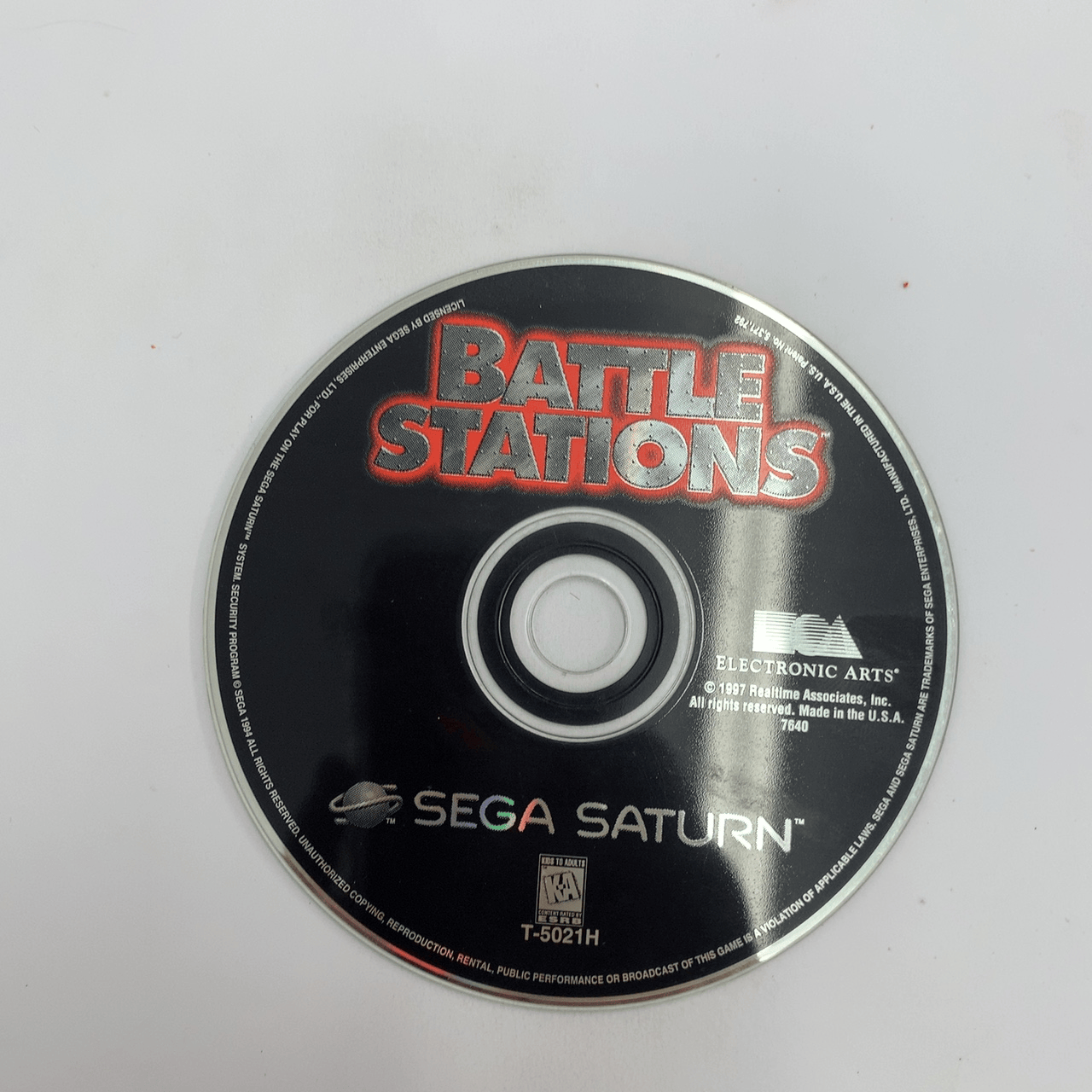 Battle Stations - Sega Saturn - Disc Only (Replacement Case)