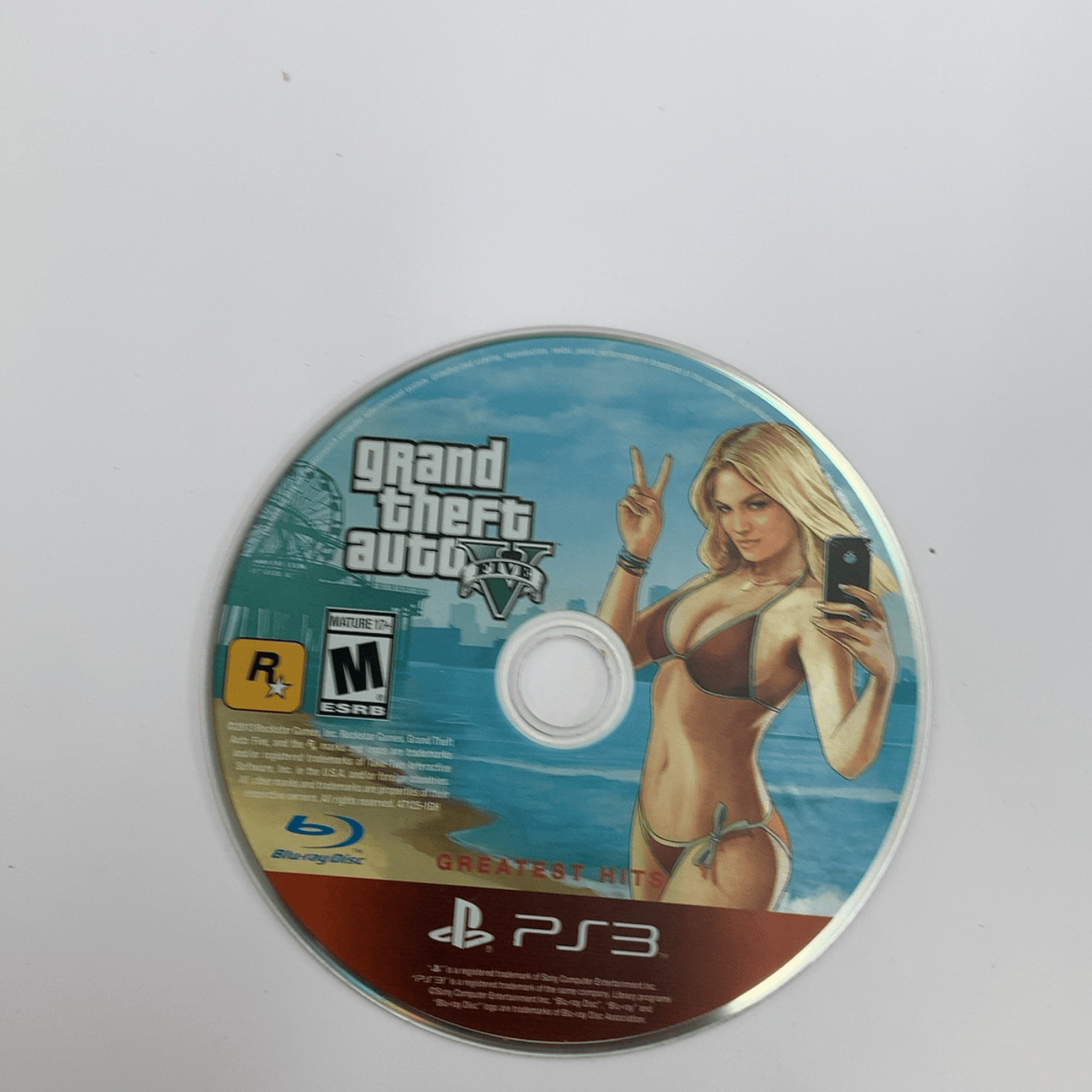 Grand Theft Auto V - PlayStation 3 (PS3) - Disc Only (Replacement Case)