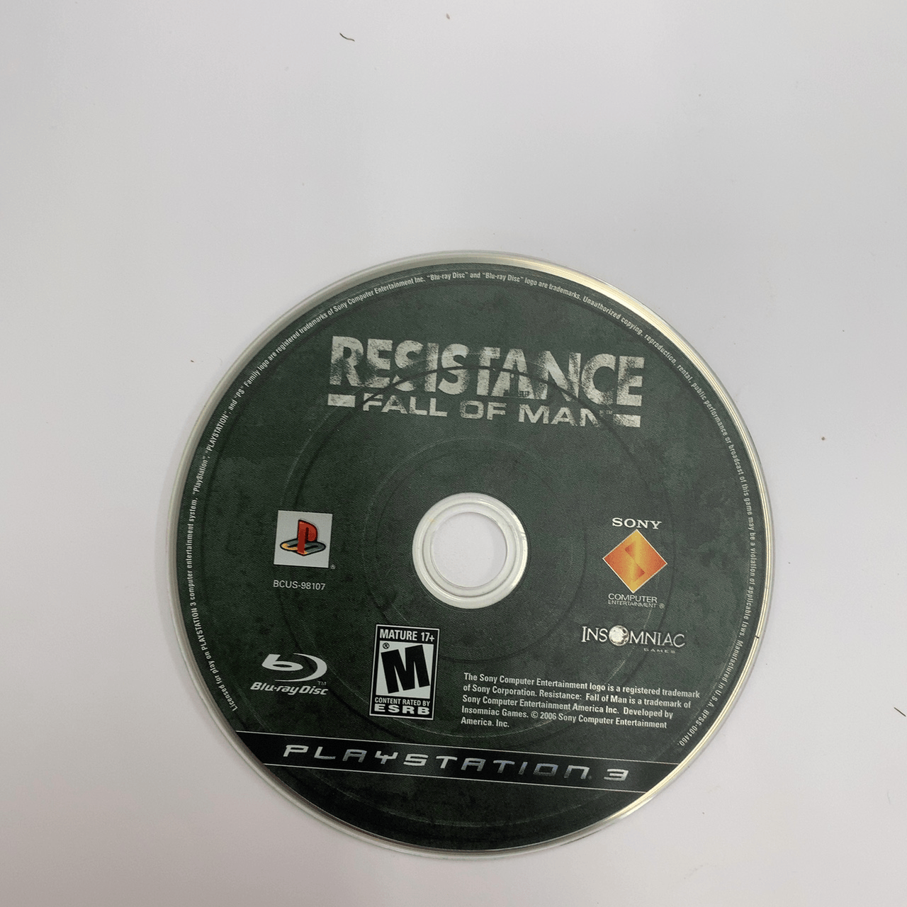 Resistance: Fall of Man - PlayStation 3 (PS3) - Disc Only (Replacement Case)