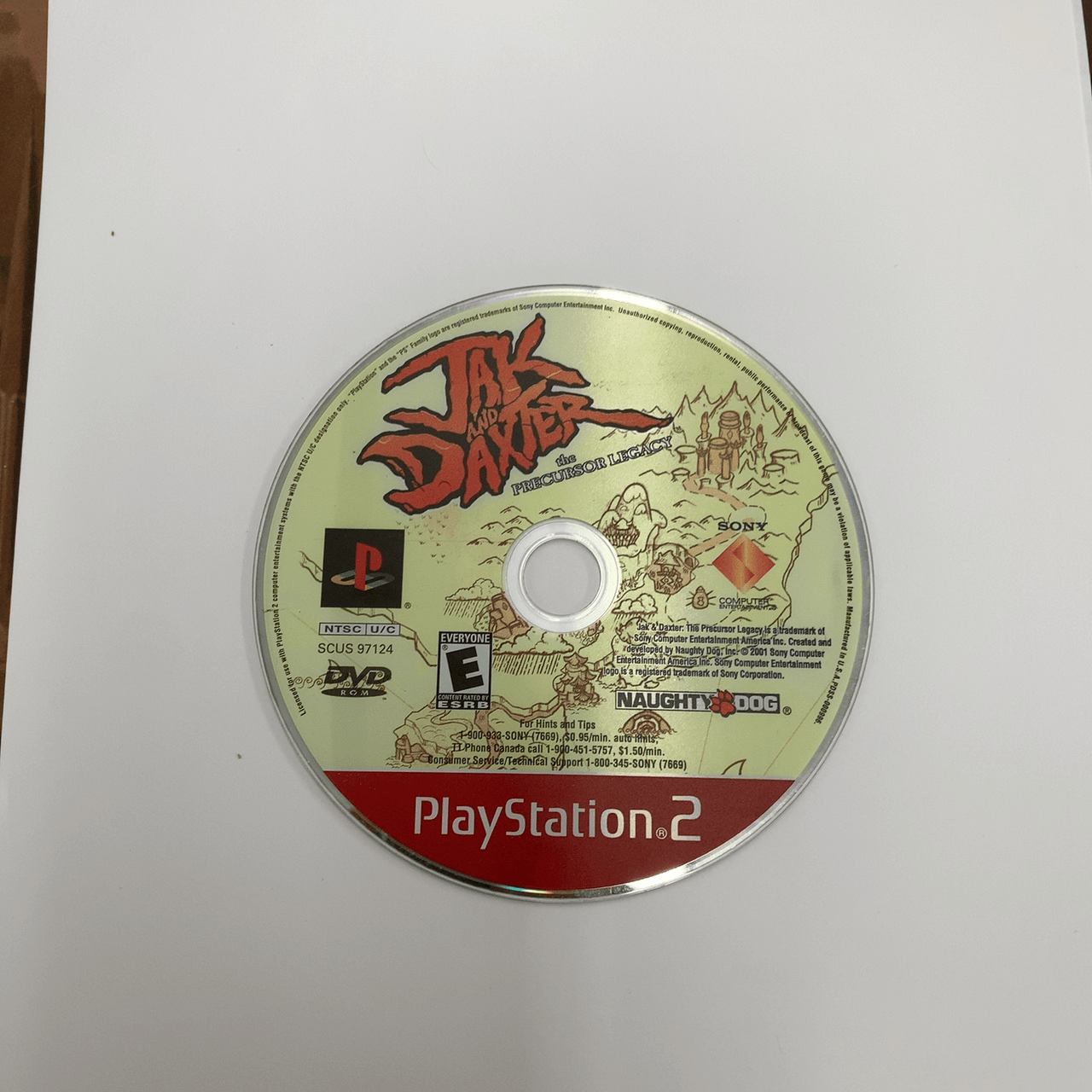 Jak and Daxter: The Precursor Legacy - PlayStation 2 (PS2) - Disc Only