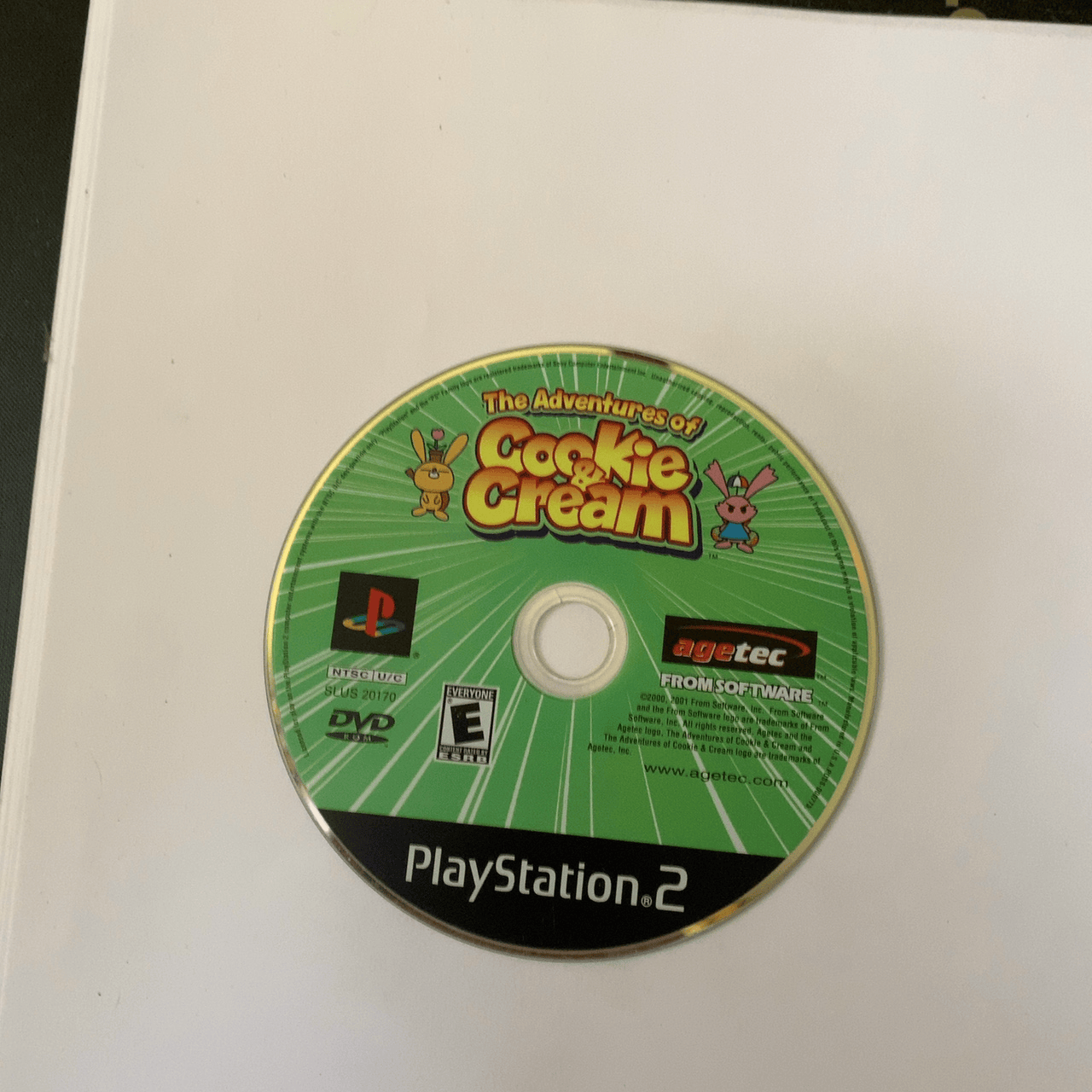 The Adventures of Cookie & Cream - PlayStation 2 (PS2) - Disc Only (Replacement Case)