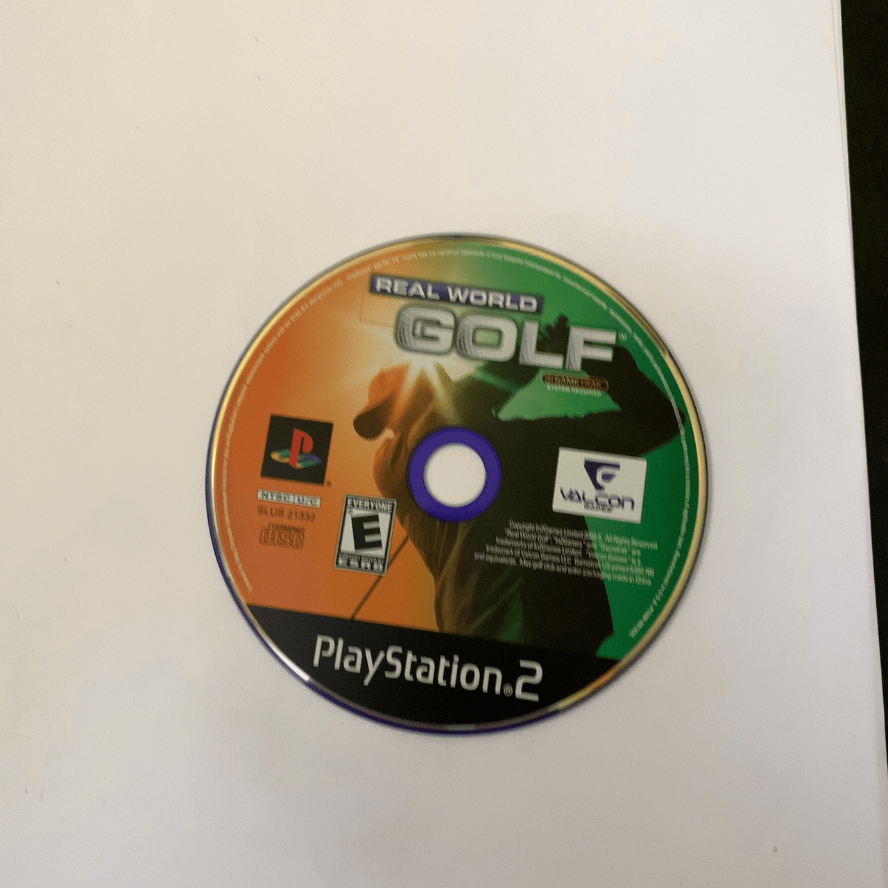 Real World Golf - PlayStation 2 (PS2) - Disc Only (Replacement Case)