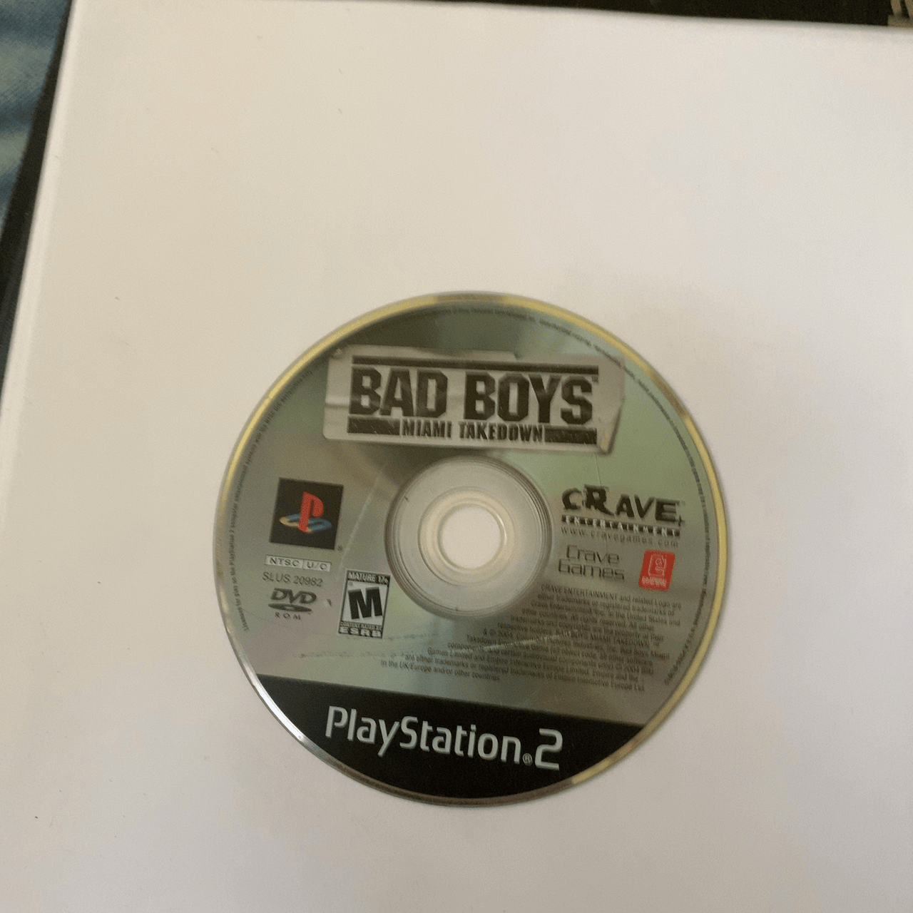 Bad Boys - Miami Takedown - PlayStation 2 (PS2) - Disc Only (Replacement Case)