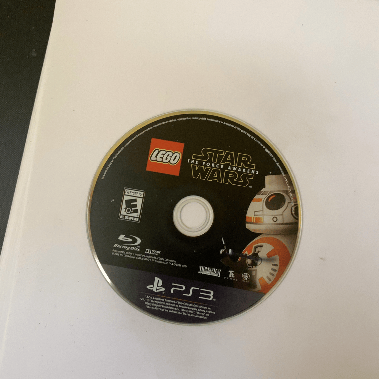 LEGO Star Wars - The Force Awakens - PlayStation 3 (PS3) - Disc Only (Replacement Case)