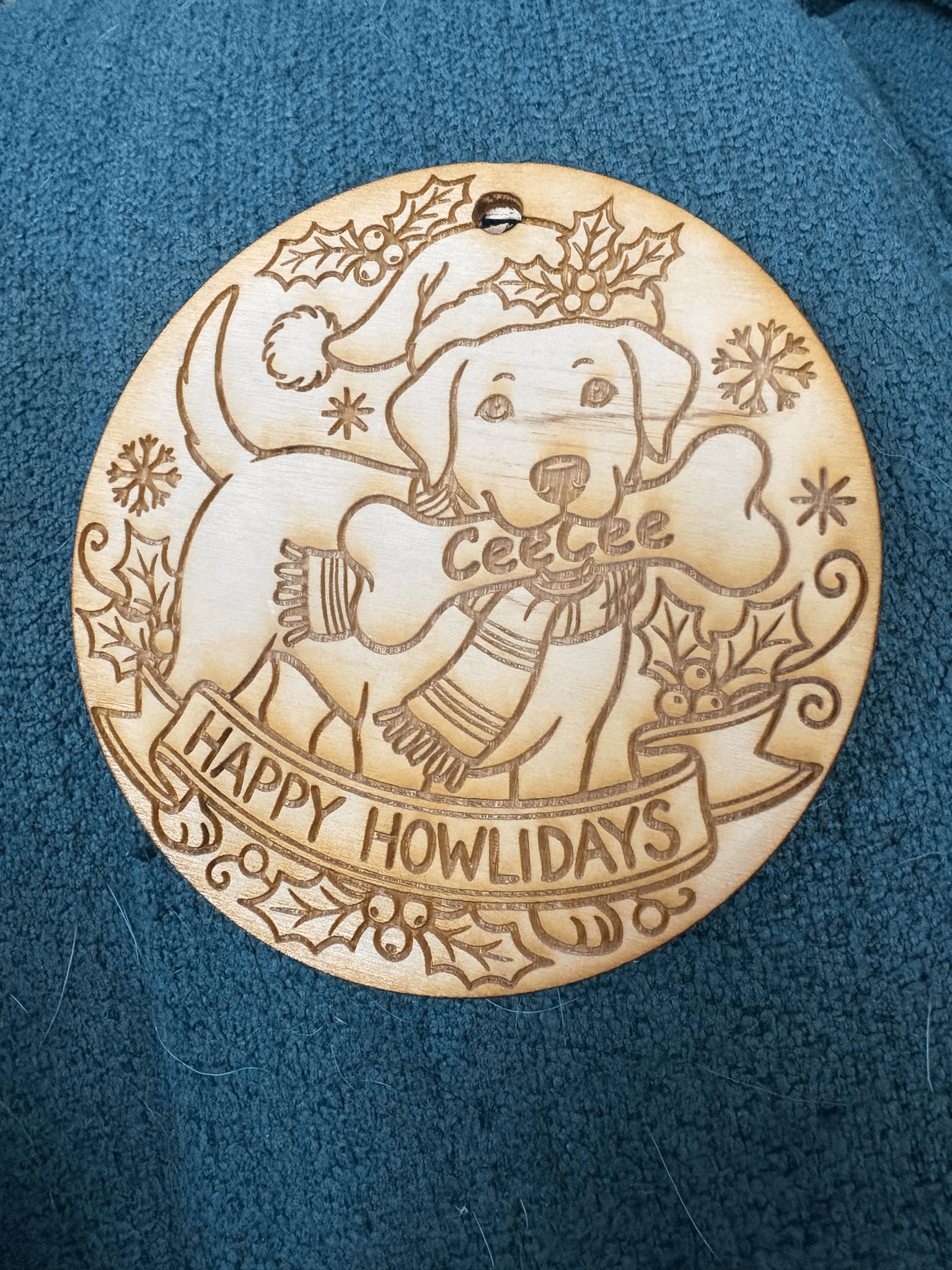 Dog Christmas Ornament