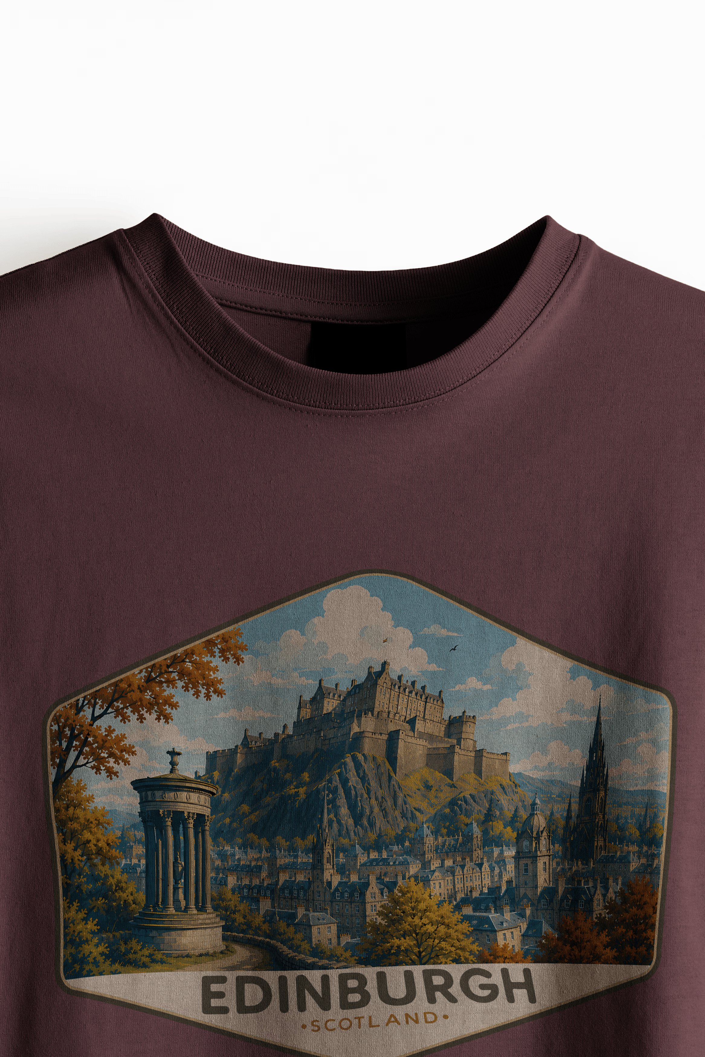 Edinburgh England UK Travel Shirts