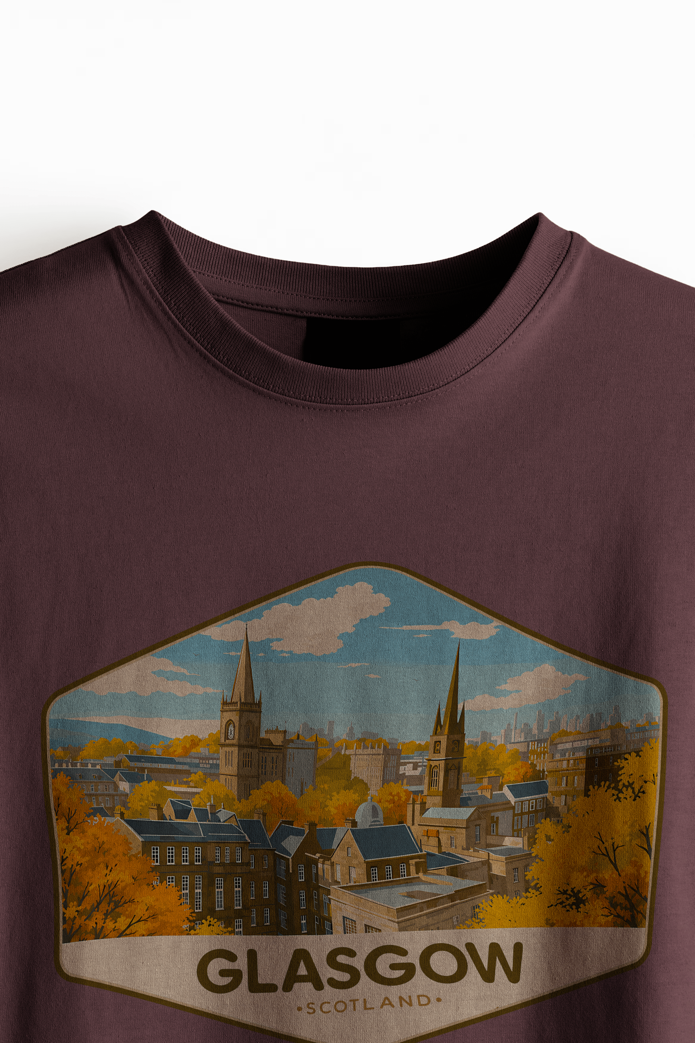 Glasgow England UK Travel Shirts