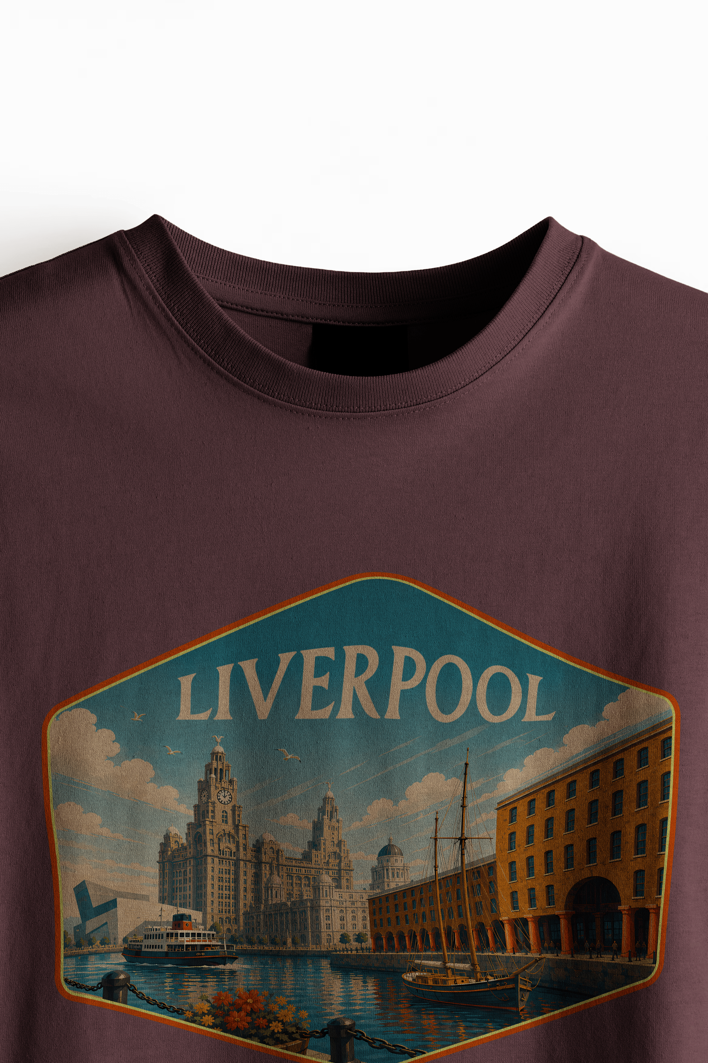 Liverpool England UK Travel Shirts