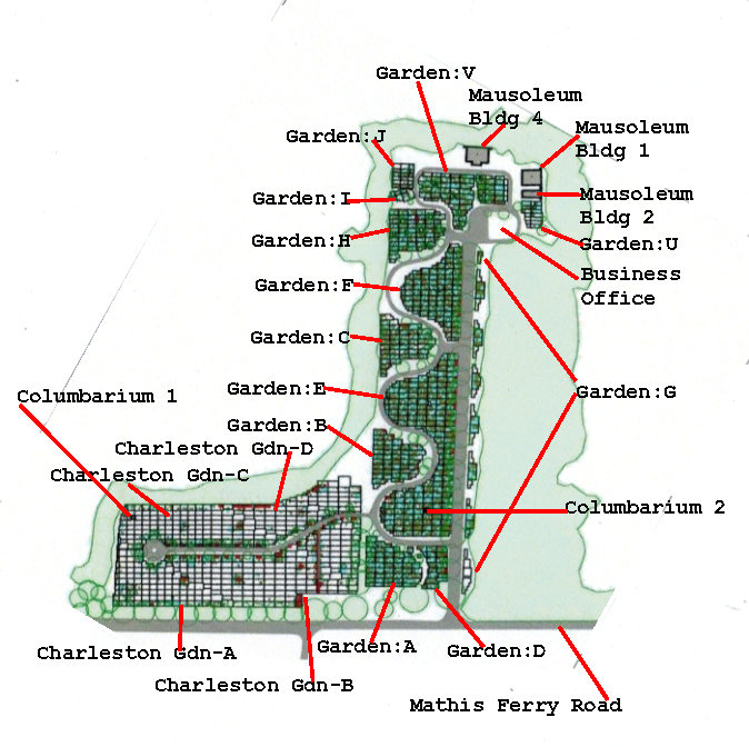Cemetery Map 2 Mount Pleasant Memorial Pleasant Memorial Cemetery Map 2 