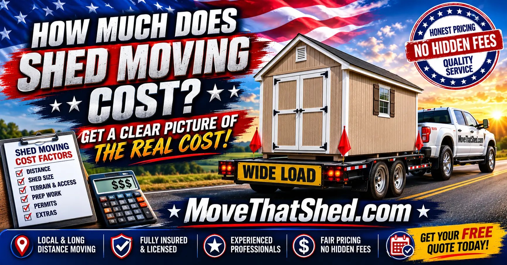 How Much Does Shed Moving Cost