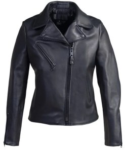 Women's Cowhide Moto Jacket